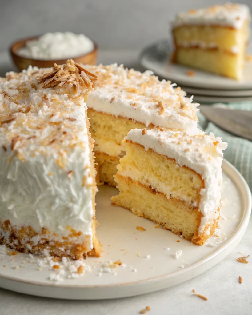 Southern Coconut Cake