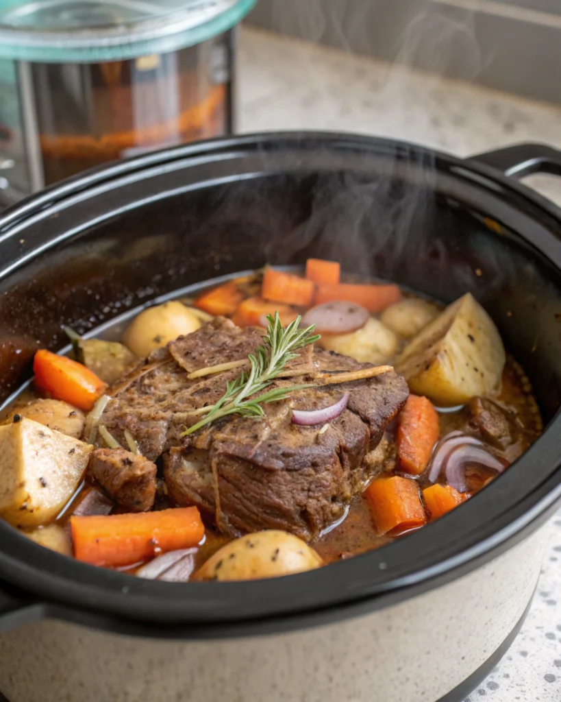 Slow Cooker Beef Chuck Roast Recipe