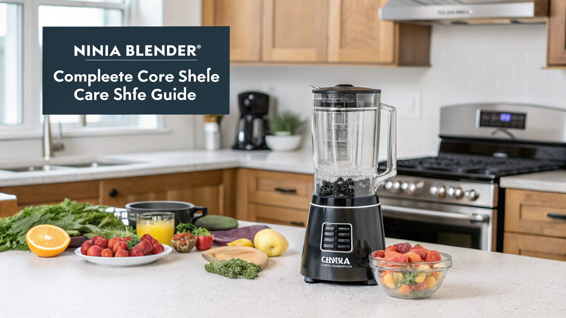 Completely disassemble all Ninja blender components before cleaning
