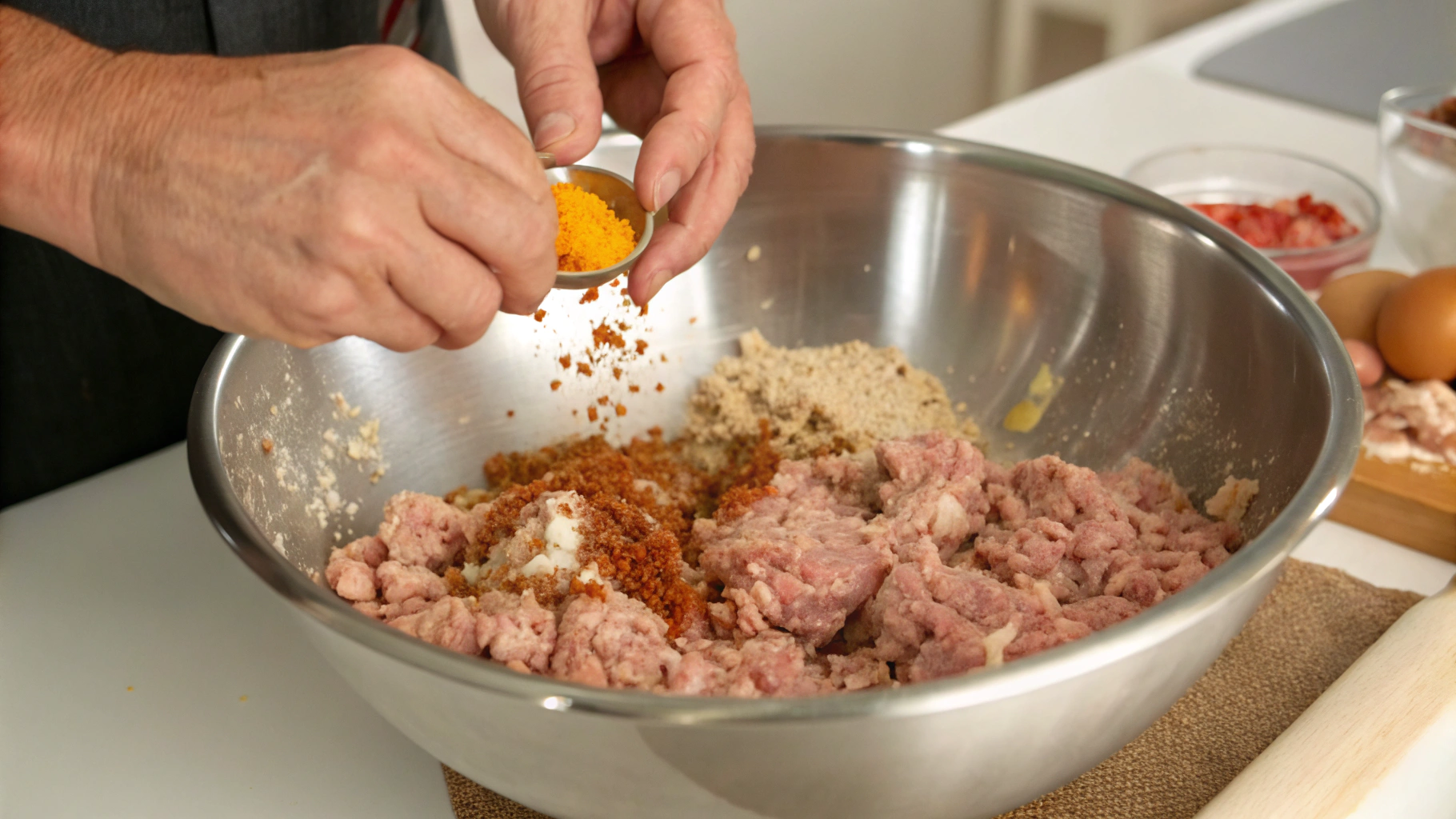 The perfectly balanced spice mix that gives Jimmy Dean style breakfast sausage its signature flavor