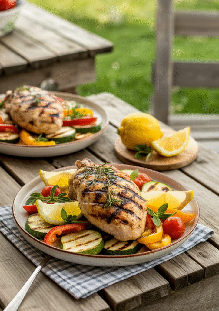 summer chicken dishes